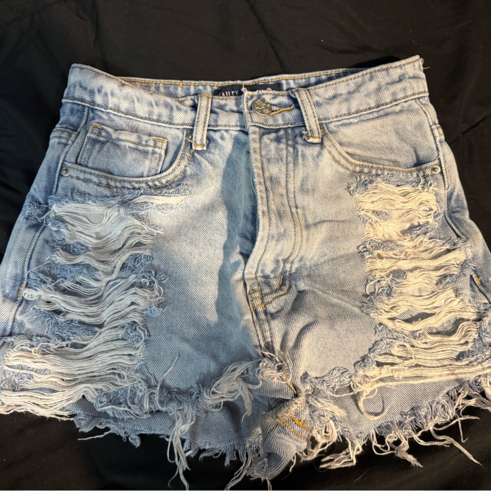 Bailey Ray Vintage ripped high waisted shorts